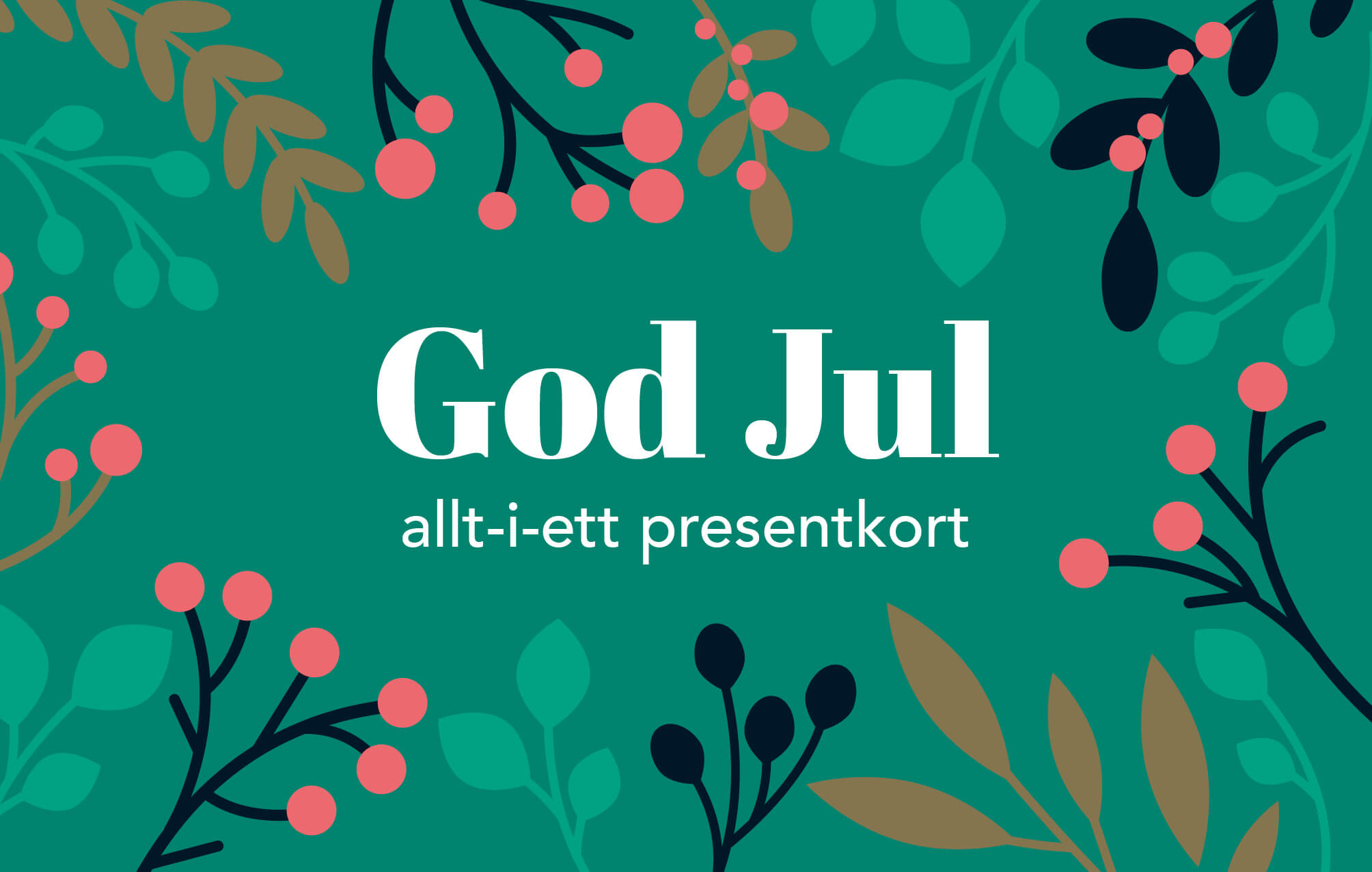 God Jul Presentkort