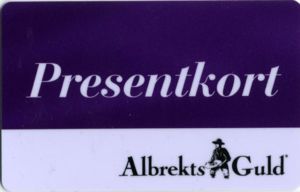 Albrekts Guld presentkort